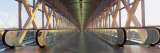 Escalators and Pedestrian Zone at Logan International Airport  Boston  Massachusetts  USA