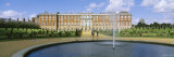 Fountain in Front of a Palace  Hampton Court  London  England