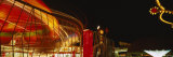 Carousel Lit Up at Night in a Carnival  Gloucester  Massachusetts  New England  USA