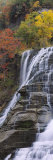 Ithaca Falls  Tompkins County  Ithaca  New York  USA