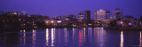 Buildings Lit Up at Night  Wilmington  Delaware  USA