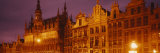 Facade of a Building  Grand Palace  Brussels  Belgium