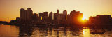 Boston at Sunset  Massachusetts  USA