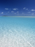 Aitutaki Lagoon  Aitutaki  Polynesia  South Pacific  Cook Islands