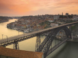 River Douro and Dom Luis I Bridge  Porto  Portugal