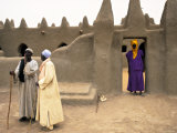Mosque at Sennissa  Nr Djenne  Mali