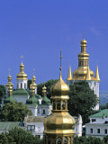 Church Towers  Kyiv-Pechersk Lavra  Kiev  Ukraine