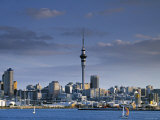 Skyline of Auckland  North Island  New Zealand
