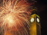 Big Ben  Houses of Parliament  London  England