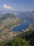 Kotor  Bay of Kotorska  Adriatic Coast  Montenegro