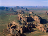 Monument Valley  Aerial  Arizona  USA
