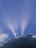 Sun Rays Through Clouds