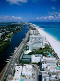 Miami Beach Skyline  Aerial  Miami  Florida  USA