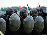 Training Session in Riot and Crowd Control