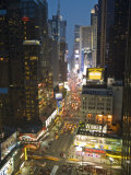 Broadway Looking Towards Times Square  Manhattan  New York City  USA