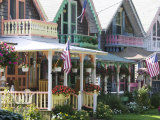 Gingerbread House  Oak Bluffs  Martha's Vineyard  Massachusetts  USA