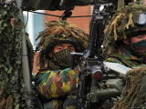Members of a Recce of the Belgian Army