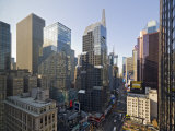 Broadway Looking Towards Times Square  Manhattan  New York City  USA