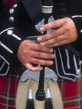 Piper  Edinburgh  Scotland