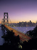 Oakland Bay Bridge  San Francisco  California  USA