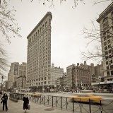 Flatiron Building  Fifth Avenue and Broadway  New York City  USA