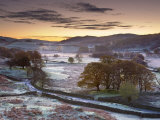 Frosty Morning  Little Langdale  Lake District  Cumbria  England