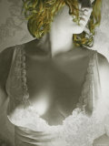Porcelain Woman with Blond Hair