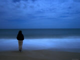 Standing at the Edge of Grey Receding Tide