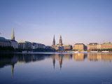 Alster River  Hamburg  Germany