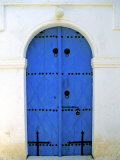 Blue Door  Karaman Village  Northern Cyprus