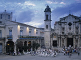 Cathedral Plaza  Havana  Cuba