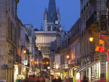 Rue Musette and Eglise Notre Dame  Dijon  Burgundy  France