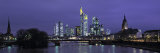Financial District and Frankfurt Skyline  Germany