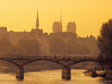Pont Des Arts  River Seine  Paris  France