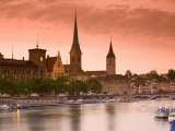 Skyline of Zurich  Switzerland