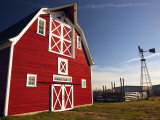 Red Barn  North Battleford  Saskatchewan  Canada