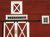Red Barn  North Battleford  Saskatchewan  Canada