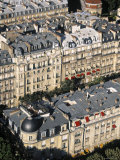 Rooftops of Appartments  Paris  France