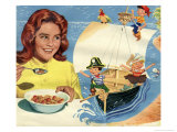 Pirates in Cereal Advertisement
