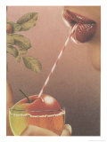Drinking from an Apple with a Straw