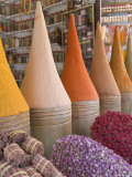 Spices in Market  Mellah District  Marrakesh  Morocco