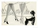 1950's Ladies with Poodle
