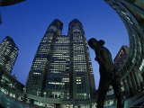 Metropolitan Govt Bldg  Shinjuku  Tokyo  Japan