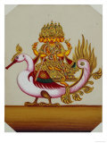 Five Headed Brahma on a Goose  India