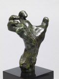 Sculpture of a Hand  Showing a Hand Strained in Tension