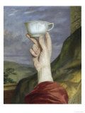 Study of a Hand Holding a Cup  19th Century