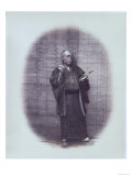 Hand-Tinted Albumen Print of an Artist  19th Century