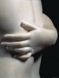 Close-Up an Arm Around the Body of One of the Three Graces  in Smooth White Marble  c1814