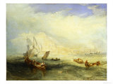 Line Fishing Off Hastings  c1835