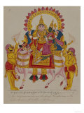 Shiva and Parvati on the Bull Nandi  India